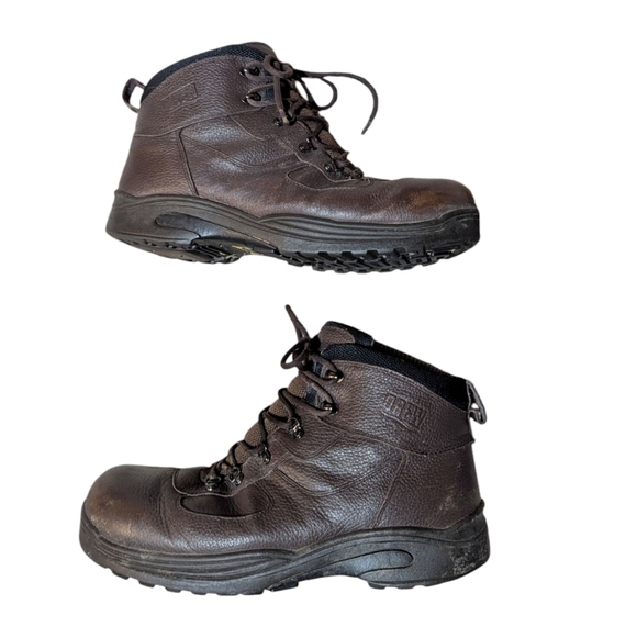 DREW Rockford Brown Work Boots size 10 Hiking Workwear Gorpcore - Picture 3 of 9